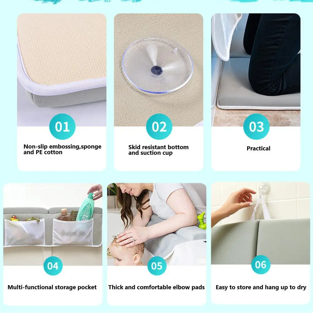 Bathtub Kneeling Mat for Washing Baby
