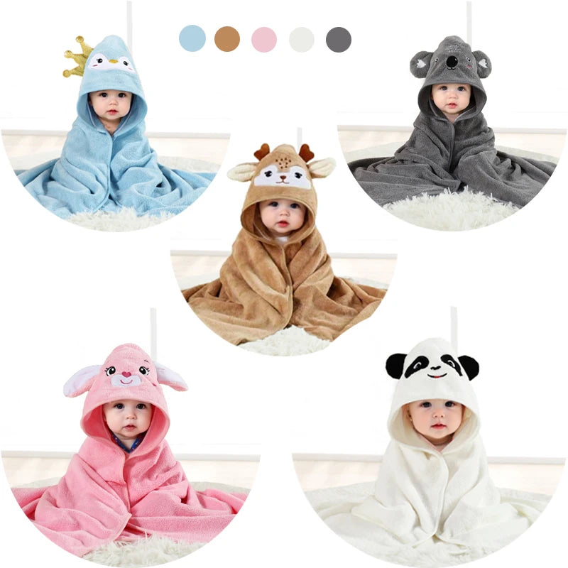 Cute Animal Bath Towels