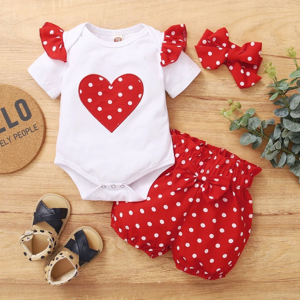 Girl's Polka Dot Shorts