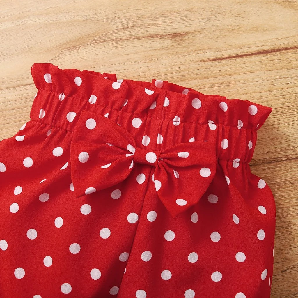 Girl's Polka Dot Shorts