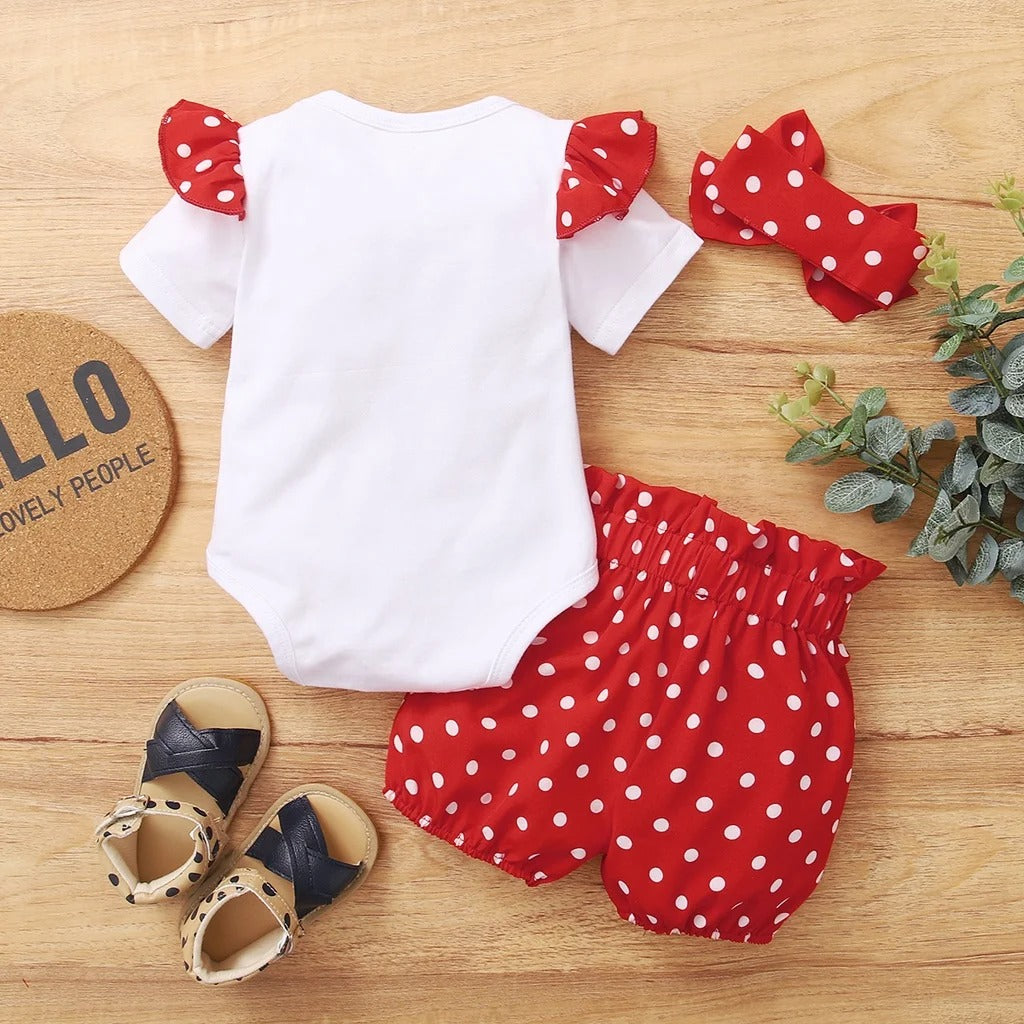 Girl's Polka Dot Shorts