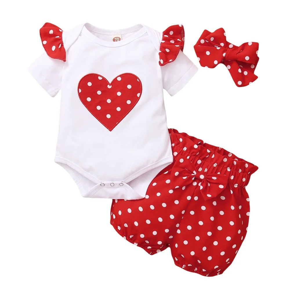 Girl's Polka Dot Shorts