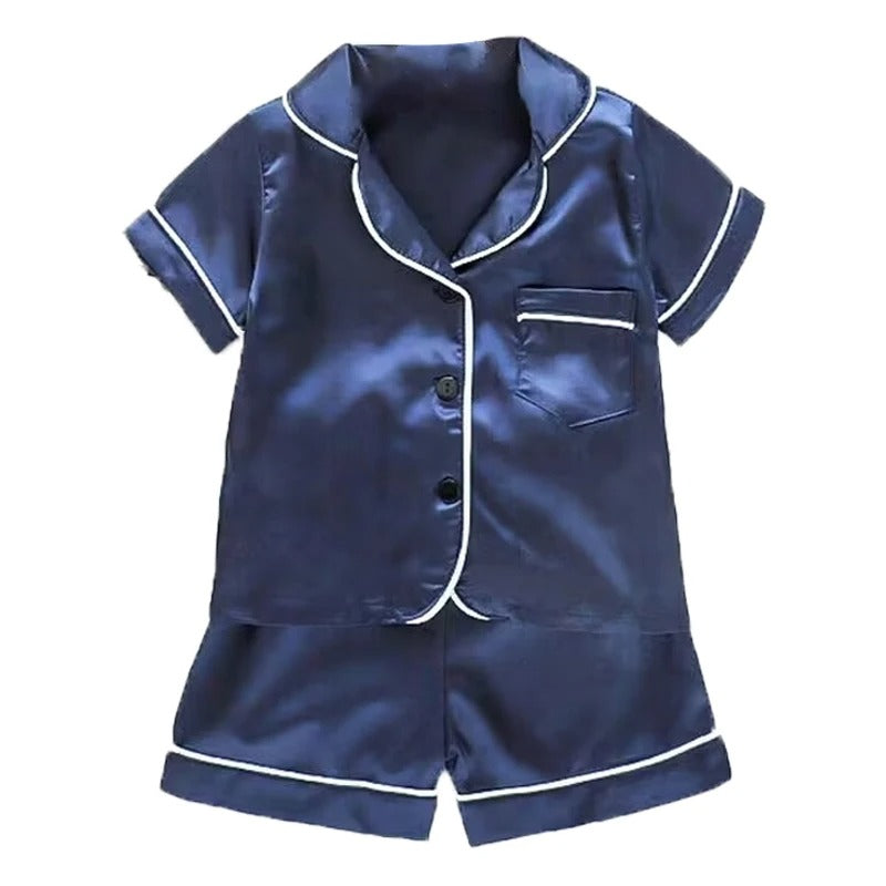 Boys and Girls Satin PJs