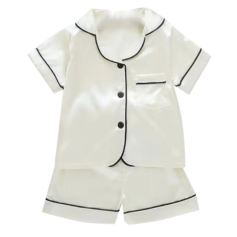 Boys and Girls Satin PJs